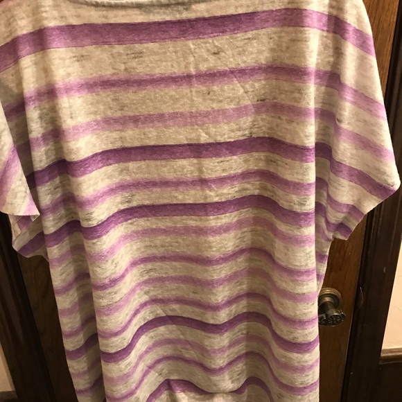 Nordstrom, Nicole Miller Purple Rose Cap Sleeve - Picture 3 of 7